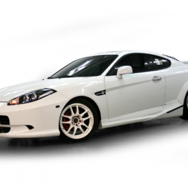 Накладки на пороги Bliss Aston на Hyundai Tiburon Coupe GK